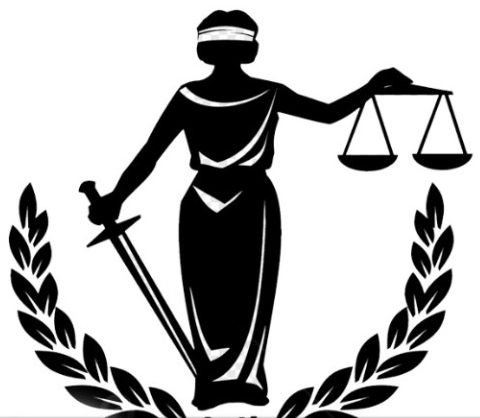 College Lady Justice emblem
